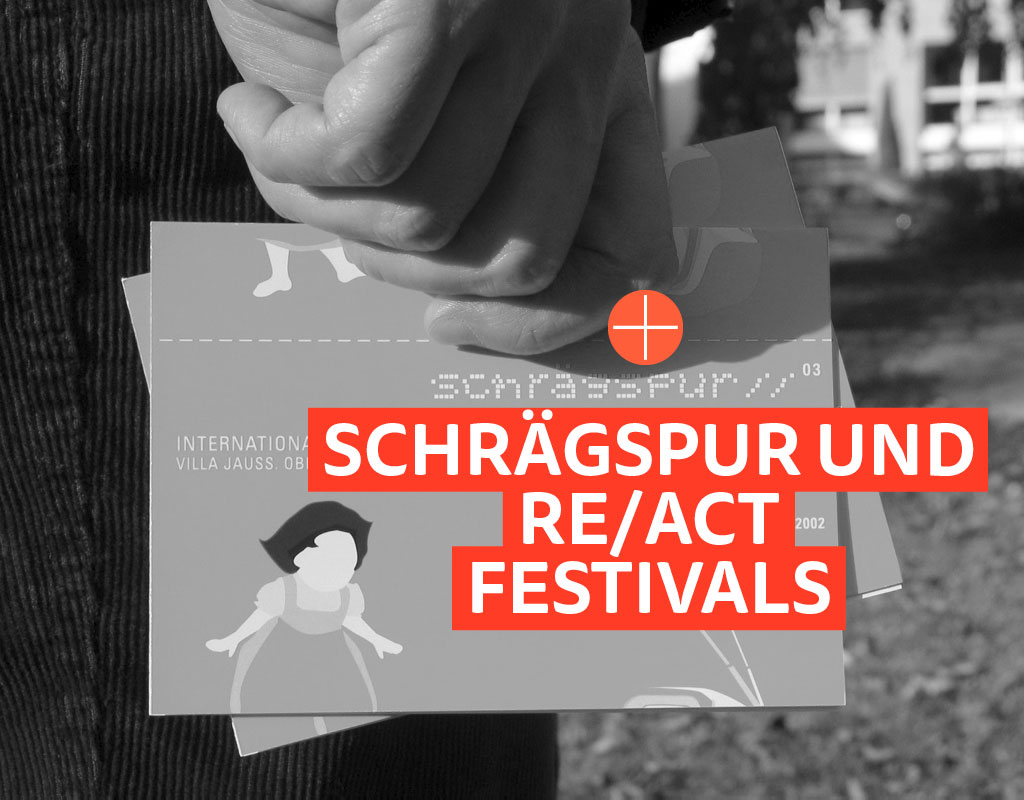 Schrägspur und Re/Act Festivals